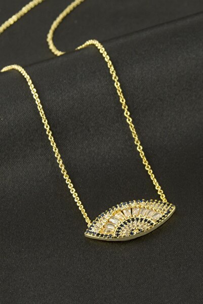 nolva قلادة من حجر الزركون العين