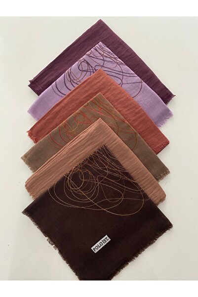 poloist 6 Mixed Patterned Cheesecloth Writing