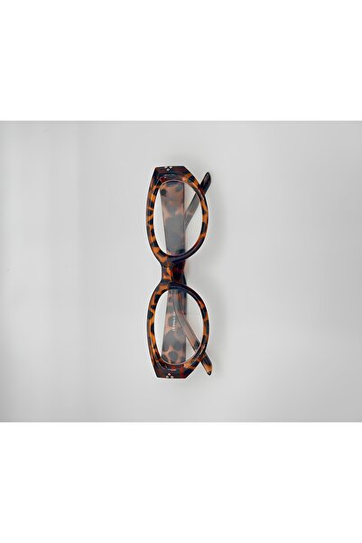 ZENIT Luna leopar desenli kadın mavi ışık korumalı gözlük | 58 ekartman