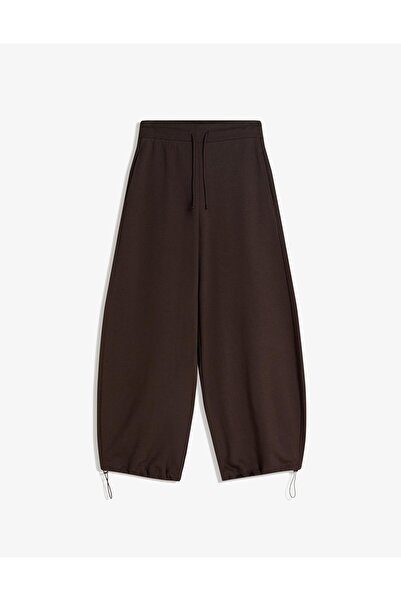 Perryes Women's Baggy Sweatpants Loose-Fit Wide-Leg Casual Trousers