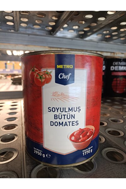 Metro Chef Soyulmuş Bütün Domates Konservesi 2950 gr
