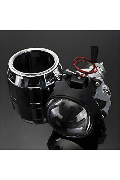STS Oto Aksesuar 2'li Universal Bi Xenon Far Içi Uzun Kısa Etkili Mercek 2.5 ...