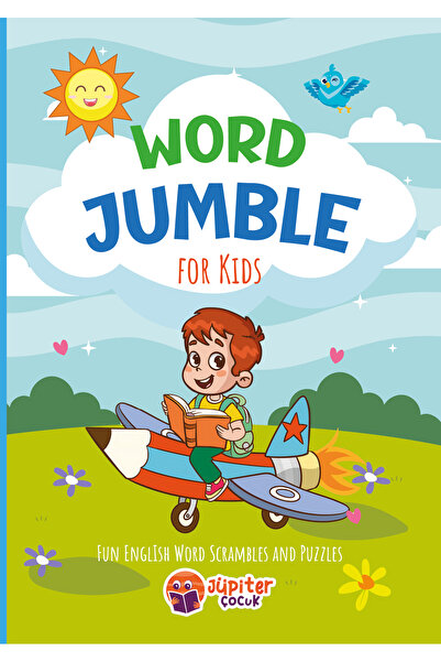Jüpiter Çocuk Yayınları Word Jumble for Kids | 7-10 Yaş İngilizce Kelime Bulm...