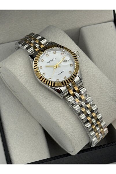 Ferrucci ساعة يد نسائية مضمونة