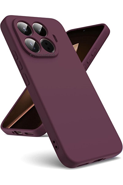 m.tk moveteck غطاء حماية لهاتف Mi 15T Pro مع حماية للكاميرا، مصنوع من السيليك...