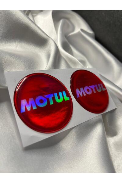 CEBECİOTO Hologram Motul Drop Sticker 5X5 2-Pack Motor Accessory Sticker Stic...