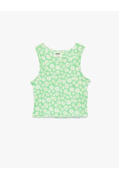 Koton Bluza za devojčice sa cvetnim uzorkom 6SKG60076AK