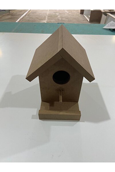 Ham MDF Boyamaya hazır Kuş Yuvası