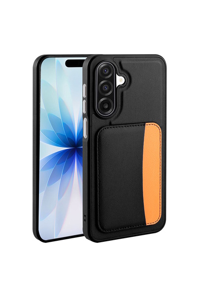 m.tk moveteck Samsung Galaxy A36 -A56 Kılıf Kamera Korumalı Kartlıklı Cüzdanl...