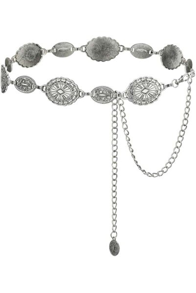 Generic Fancy Western Metal Concho Belt for Women, Chain Belts for Dresses an...