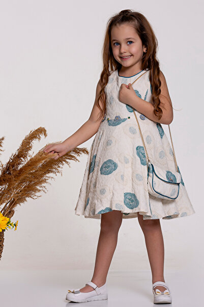 SÜSLÜ PİNK KİDS GIRL'S DRESS