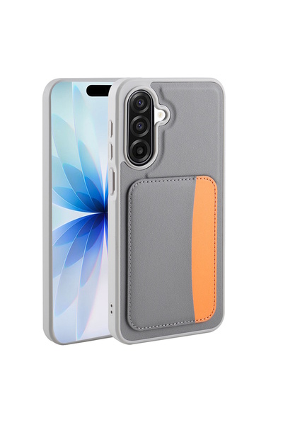 m.tk moveteck حافظة سامسونج جالاكسي A17 -A26 مصنوعة من السيليكون بتصميم جلدي ...