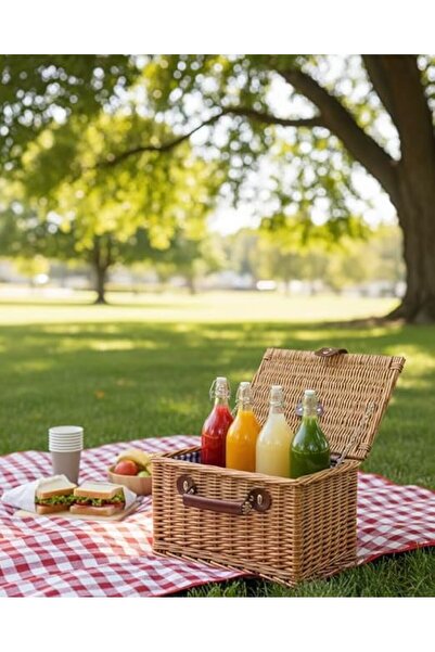 Generic Luxury Glass Bottles 1 Liter with Swing Top Lids - Pack of 12