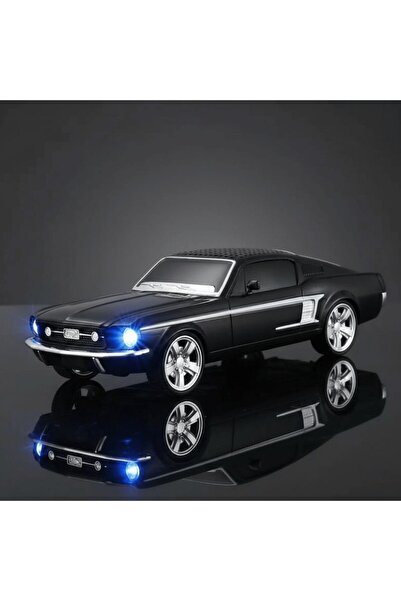 Dexxony Nostaljik Klasik Araba & Bluetooth Hoparlör Şarjlı FM Radyo USB SD Ka...