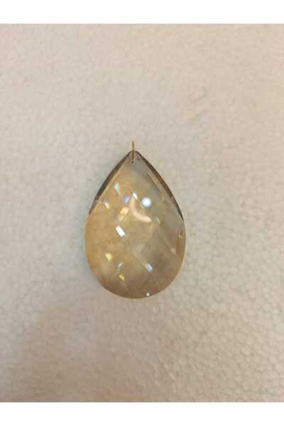 ADA AVİZE Ada Badem Bal Avize Taşı(BOY 8,5 CM-ENİ 5 CM)