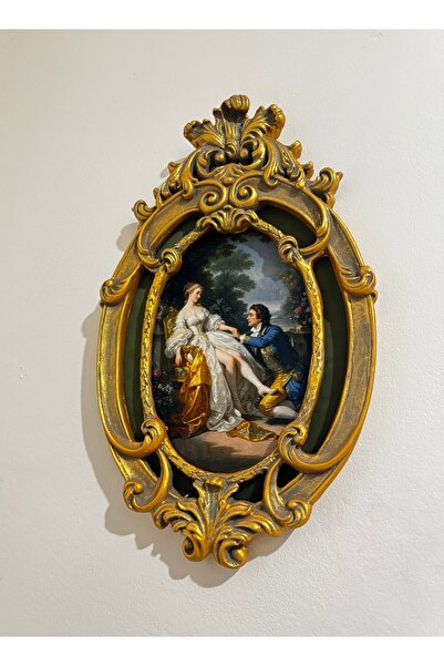 hediye ESTERHOMEDECOR Polyester içi kadife tablo 53*31cm