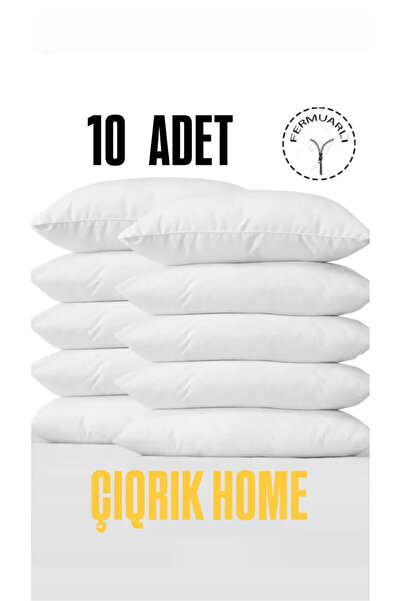kozaneli 10 Adet Oteller için Boncuk dolgulu Silikon Yastık (1000Gr)