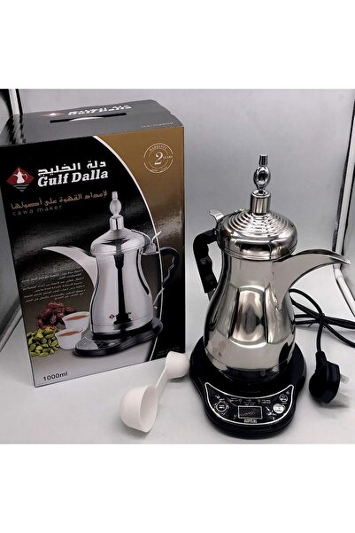 Gulf Dalla Electric Arabic Coffee Maker - Model JLS-C9840, Stainless Steel, S...