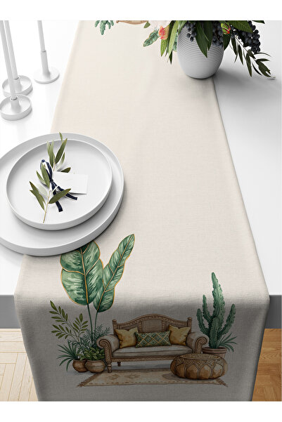 Bertille Home Σειρά Ramadan 140x40 cm Digital Printed Runner (από τη Ραμαζάνι)