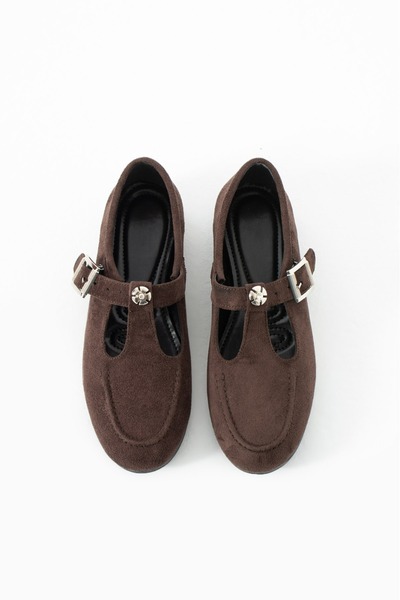 Madame Mimoza Süet ,Termo Kaymaz Taban, Kararmaz Tokalı,Taşlı, Geniş Kalıp, Ş...