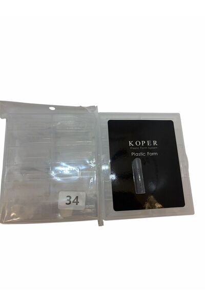 KOOPER Set 100-120 Bucăți Tipsuri Reutilizabile KOPER Plastic Form System,34