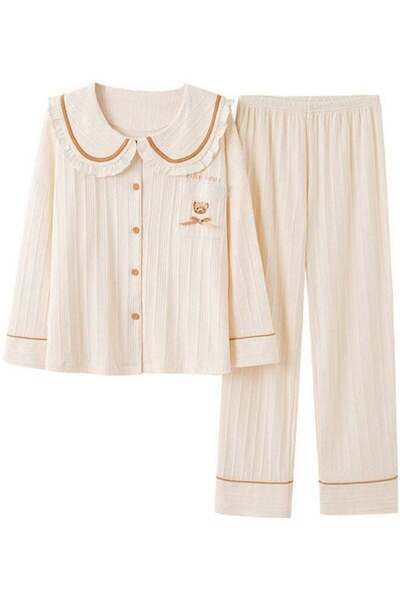 Generic Chic Joy Striped Pajama Set