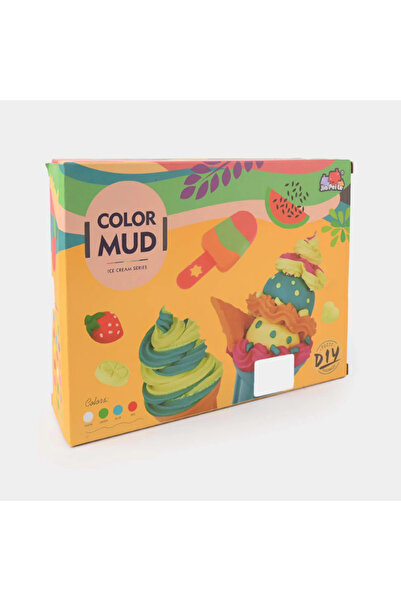 ZERF طقم صلصال الآيس كريم التعليمي - Color Mud DIY Set.