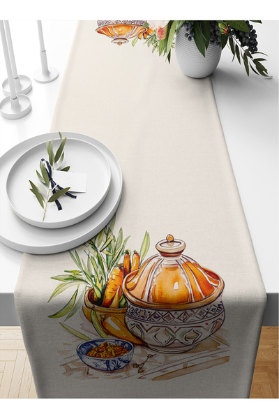 Bertille Home Σειρά Ramadan 140x40 cm Digital Printed Runner (από τη Ραμαζάνι)
