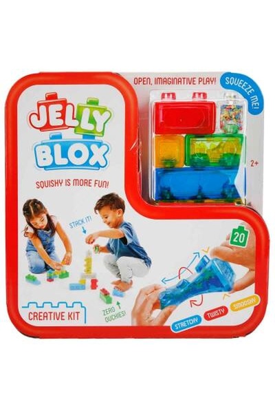 Jelly Blox 20Pcs (Creative Kit) |   Contains 20 Blocks)