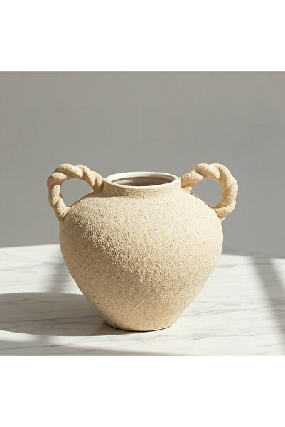 Generic Umber Alora Decorative Vase - 23.5x20x20 cm