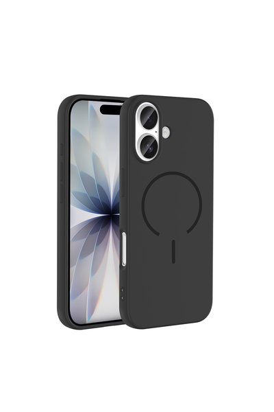 Nezih Case iPhone 17 Uyumlu Kadife İç Yüzeyli Magsafe Sarj Özellikli Şık Kapak