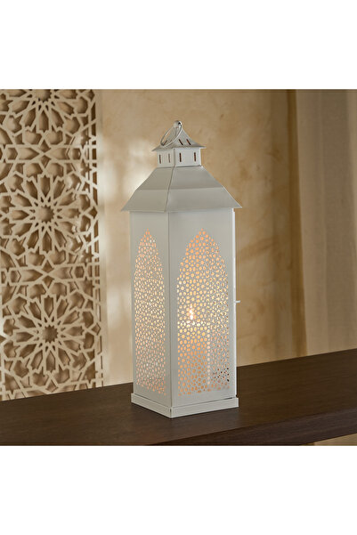 Home Box Celestial Noor Decorative Lantern - 15x15x50 cm
