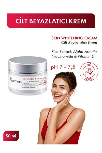 The Celestera Skin Whitening Cream - Cilt Beyazlatıcı Krem 50 ml