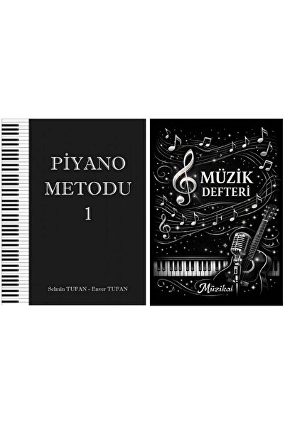 Yazarın Kendi Yayını Müzik Defteri Hediyeli Piyano Metodu 1. Bölüm Enver Tufa...