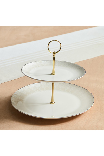 Home Box Sandra 2-Tier Stand