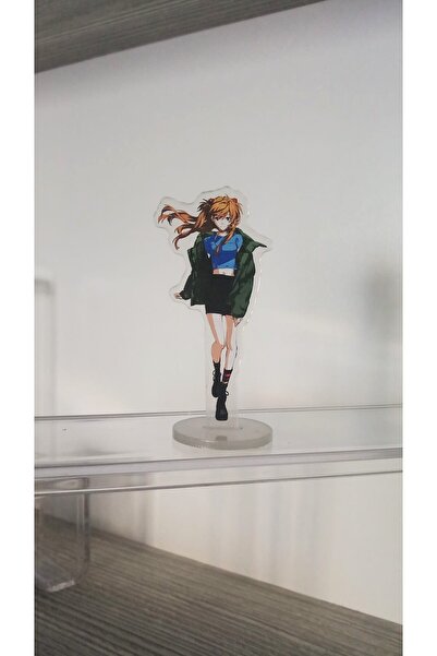 Atölye Moonlit Neon Genesis Evangelion Asuka Mini Akrilik Figür -1 (7x2 cm)