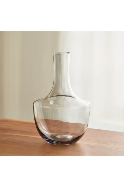 Home Box Atlanta Smoked Glass Bud Vase - 15.5x25 cm