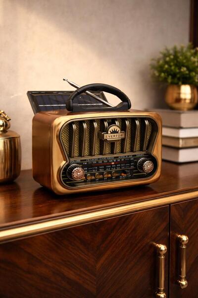 RT 826 USB AM-SW-FM BLUTOOTH PANELLİ NOSTALJİ RADYO
