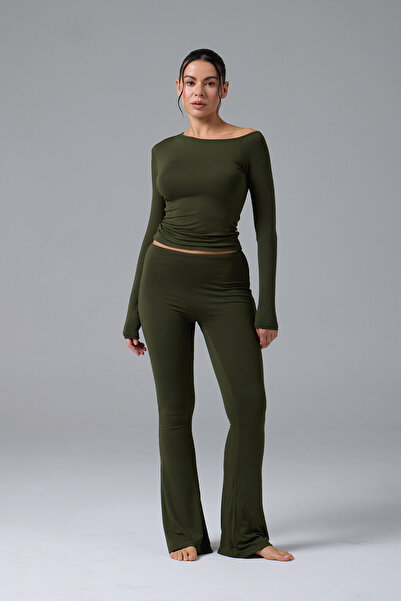 LE POLE SERENE - ASİMETRİK TEK OMUZ DETAY T-SHIRT