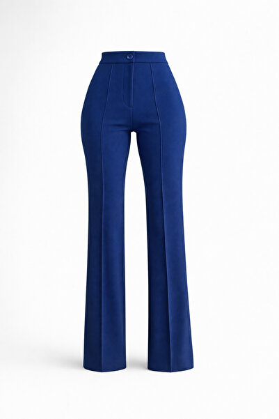 adba style Ψηλόμεσο παντελόνι με λάστιχο στη μέση Full Lycra 4076