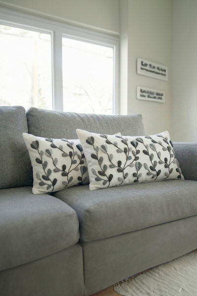 Hayal Dekoratif نمط التطريز ثلاثي الأبعاد رقمي مطبوع نمط هندسي رمادي اللون، ط...