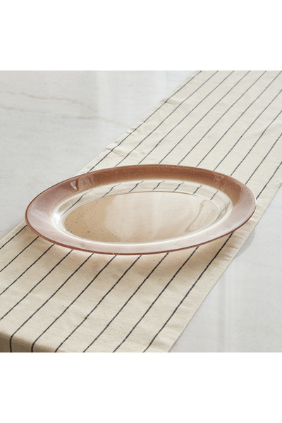 Home Box Luminarc Glass Artasym Oval Plate - 35 cm