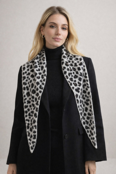 Şirin Giyim Aksesuar Eșarfă triunghiulară pentru umăr, leopard, pentru femei ...