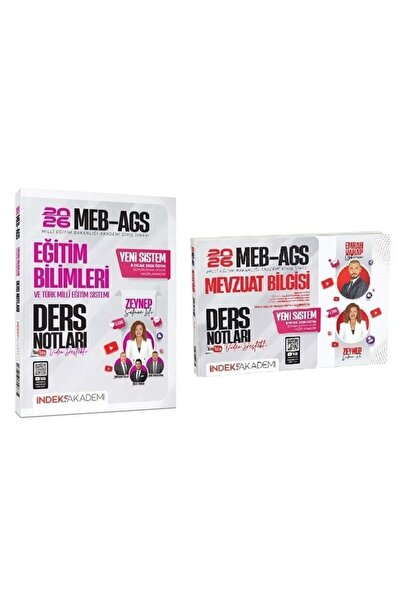 İndeks Akademi YENİ AGS SİSTEMİ - 2026 MEB-AGS Eğitim Bilimleri + Mevzuat Bil...