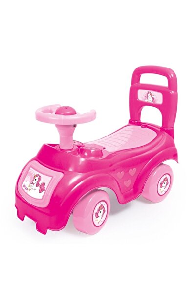 FeyzaDesign Renkli Pembe Pedalsız Unicorn Bingit Araba Çocuklar İçin Eğlence ...