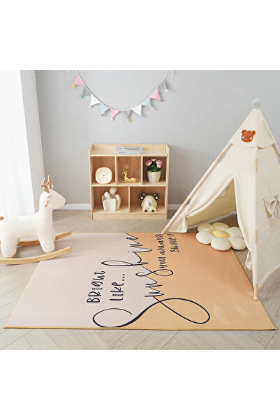 Generic سجاد فلانيل مطبوع من جوي بن صن شاين - 110 × 160 سم