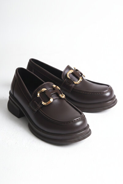 HVZ Exclusive Brown Leather Shoes Loafer Moccasin Casual Ergonomic Comfortabl...