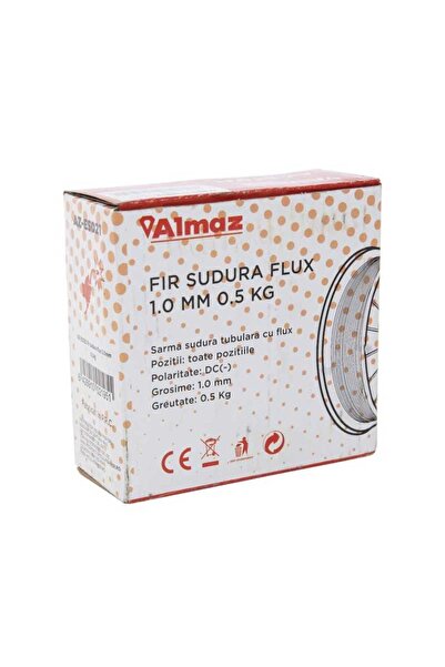 Almaz Flux welding wire, 1mm, 0.5kg, 30m, welding with or without gas, Almaz,...