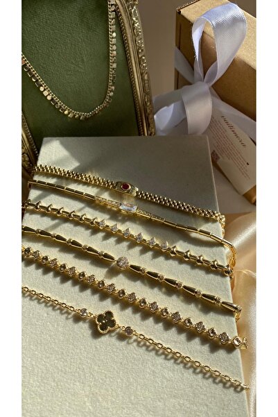 vaitimora Retro Tasarım 14K Gold Kaplama Kadın Bileklikler