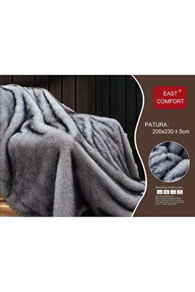 ANATOLIATEKSTILE Premium Thick Rabbit Fur Blanket, Ultra Soft, Warm, For Bed ...